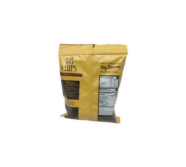 BB Sweet and Honey Roasted Plantain Chips 50g - Image 2
