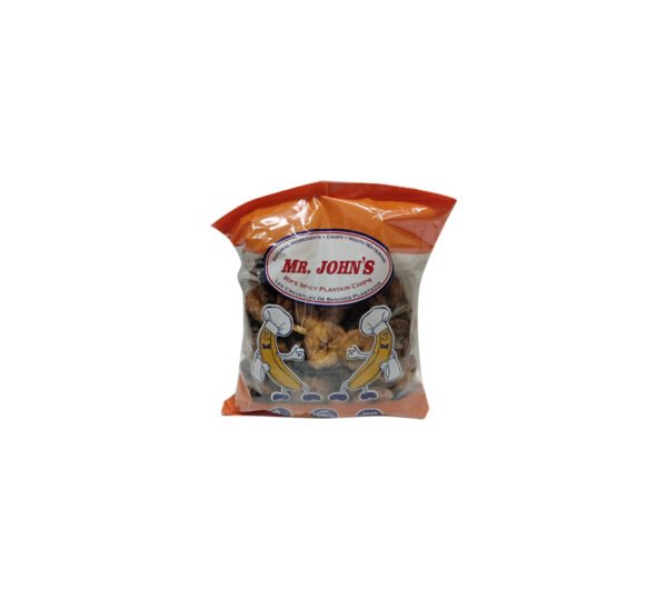 Mr John's Spicy Ripe Plantain Chips 400g