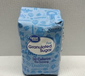 Great Value Pure Granulated sugar