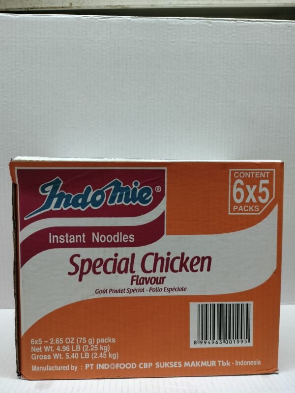 Indomie Special Chicken Flavor 6x5 75g packs