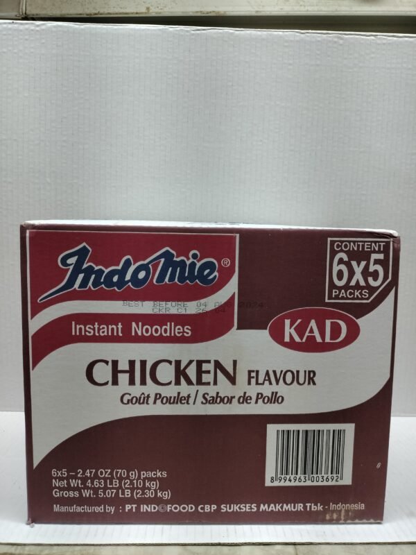 Indomie Kad Chicken Flavor 70gx30 packs