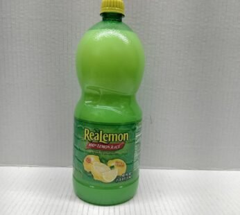 Realemon 100% Lemon Juice 48 fl oz 1.4L