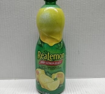 Realemon 100% Lemon Juice 946ml 32fl oz