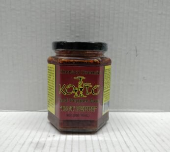 Liberia’s Premier Fried Pepper Sauce “Hot Peppe” 9oz/266.16ml