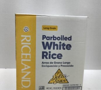 Riceland Long Grain Parboiled White Rice 25lbs/11.34kg