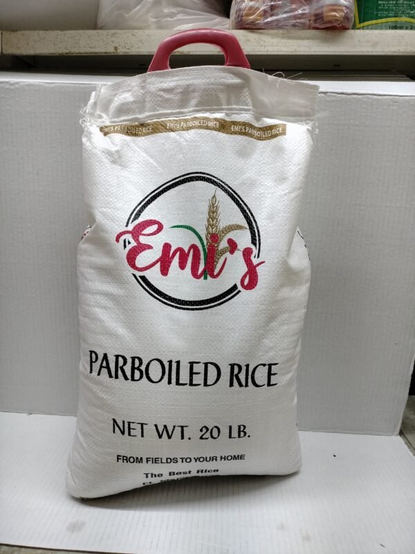 Emi's Parboiled Rice 20lb