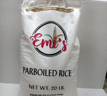 Emi’s Parboiled Rice 20lb