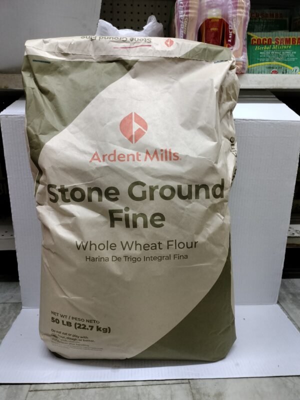 Ardent Mills Stone Ground Fine Whole Wheat Flour 22.7kg 50lb