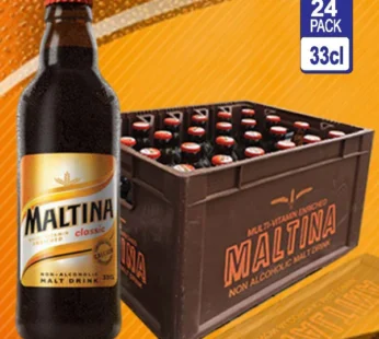 Crate of Maltina (33cl x 24 bottles)